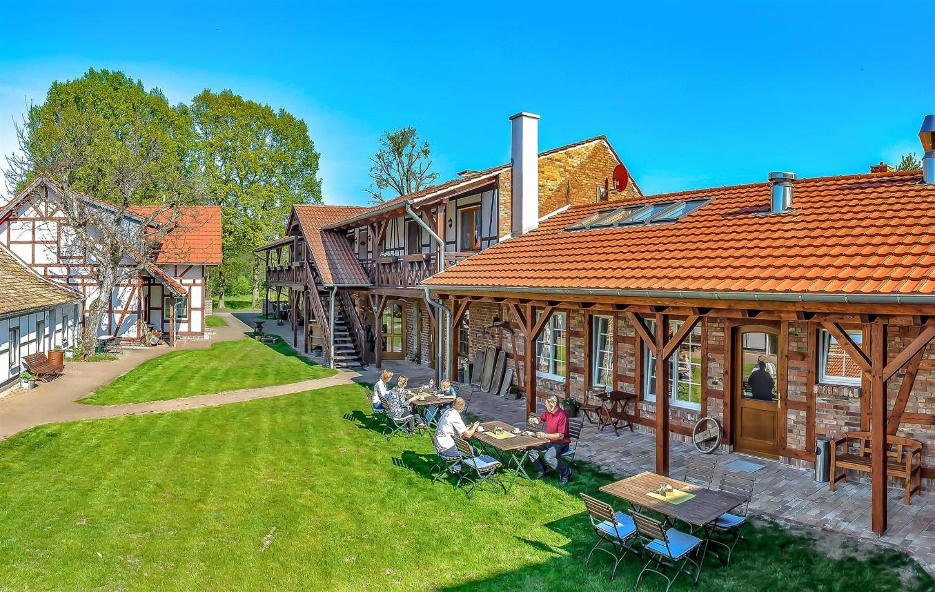Landhaus Brodack Alt Zauche Exterior foto